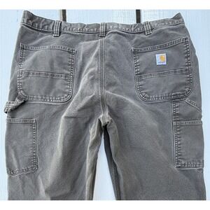 CARHARTT 103334 DFE -Men's Relaxed Duck Double Knee Canvas Carpenter Pants 42x32